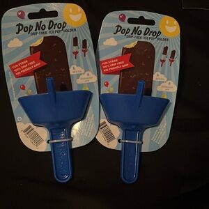 Pop no drop popsicle holders